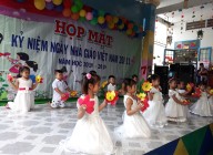 Ảnh hoạt động văn nghệ 20-11-2018 Ảnh hoạt động văn nghệ 20-11-2018